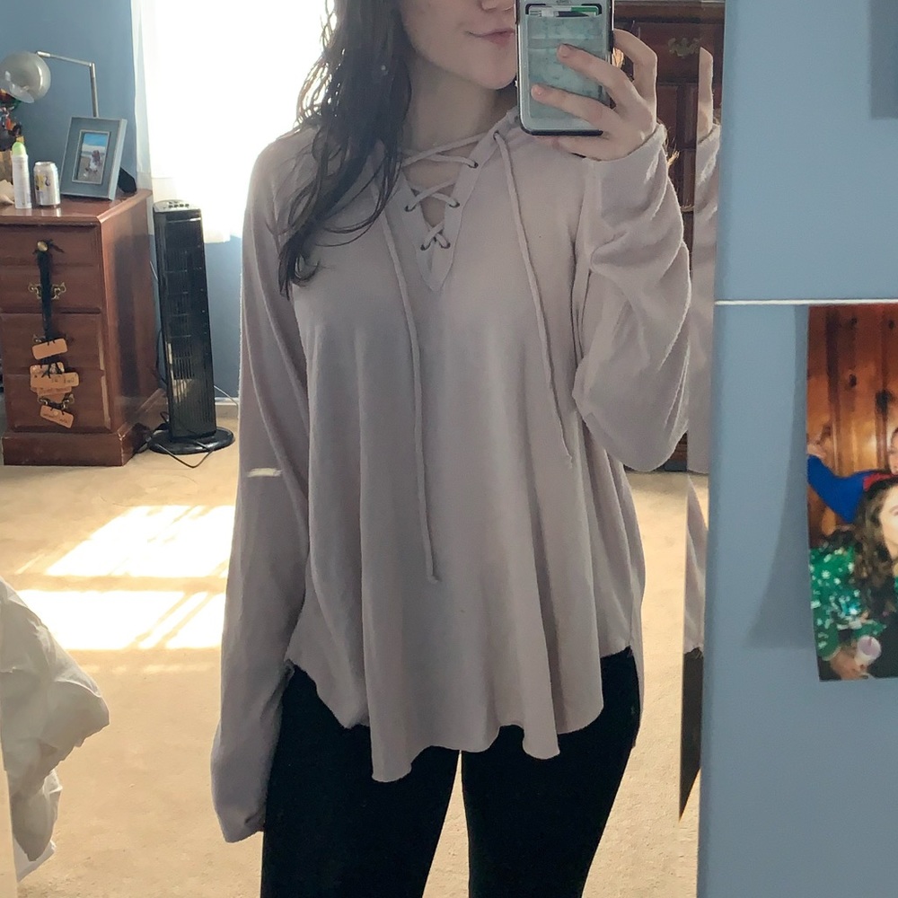 2 for $10•AEO soft & sexy plush hoodie